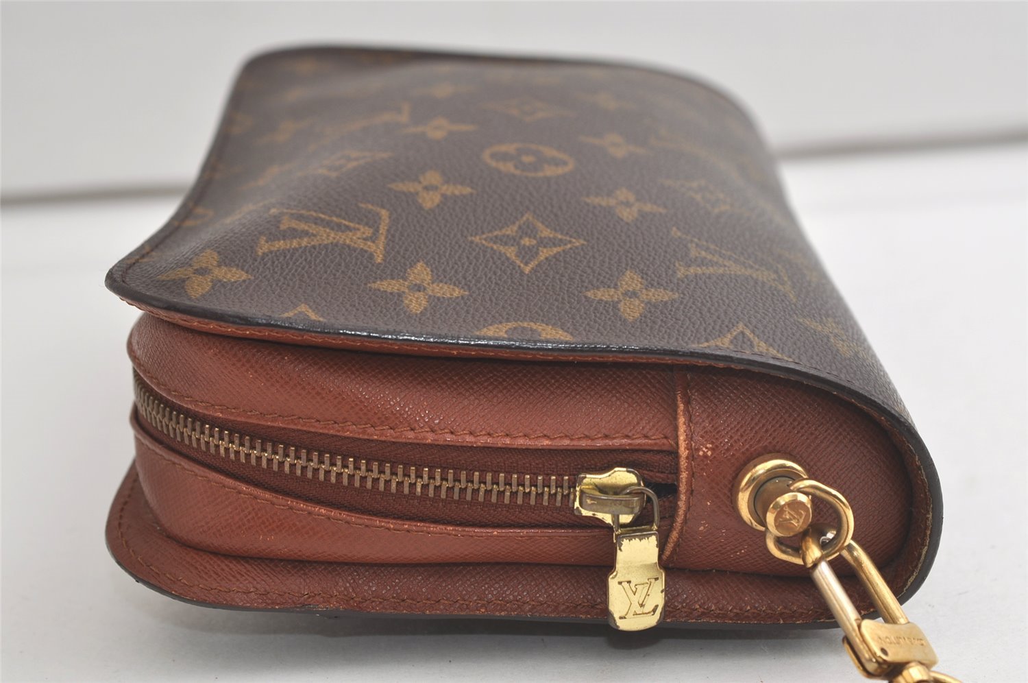 Authentic Louis Vuitton Monogram Orsay Clutch Hand Bag Purse M51790 LV 5116K