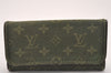 Auth Louis Vuitton Monogram Mini Multicles 4 Four Hooks Key Case Khaki LV 5117J