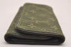Auth Louis Vuitton Monogram Mini Multicles 4 Four Hooks Key Case Khaki LV 5117J