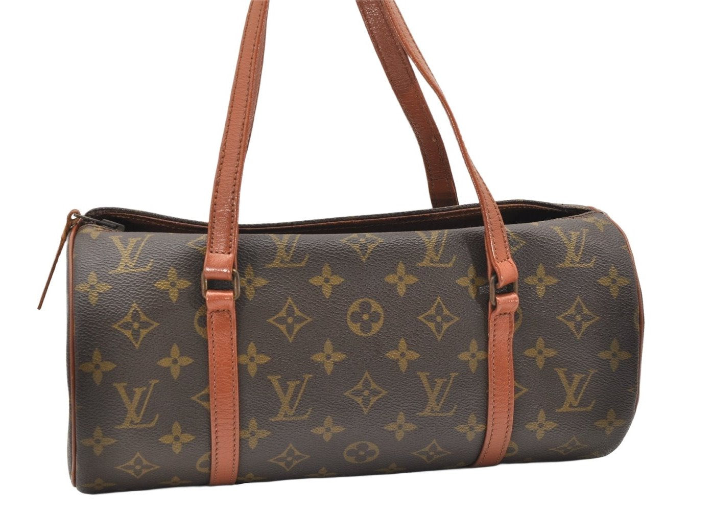 Authentic Louis Vuitton Monogram Papillon 30 Hand Bag Old Model LV Junk 5117K