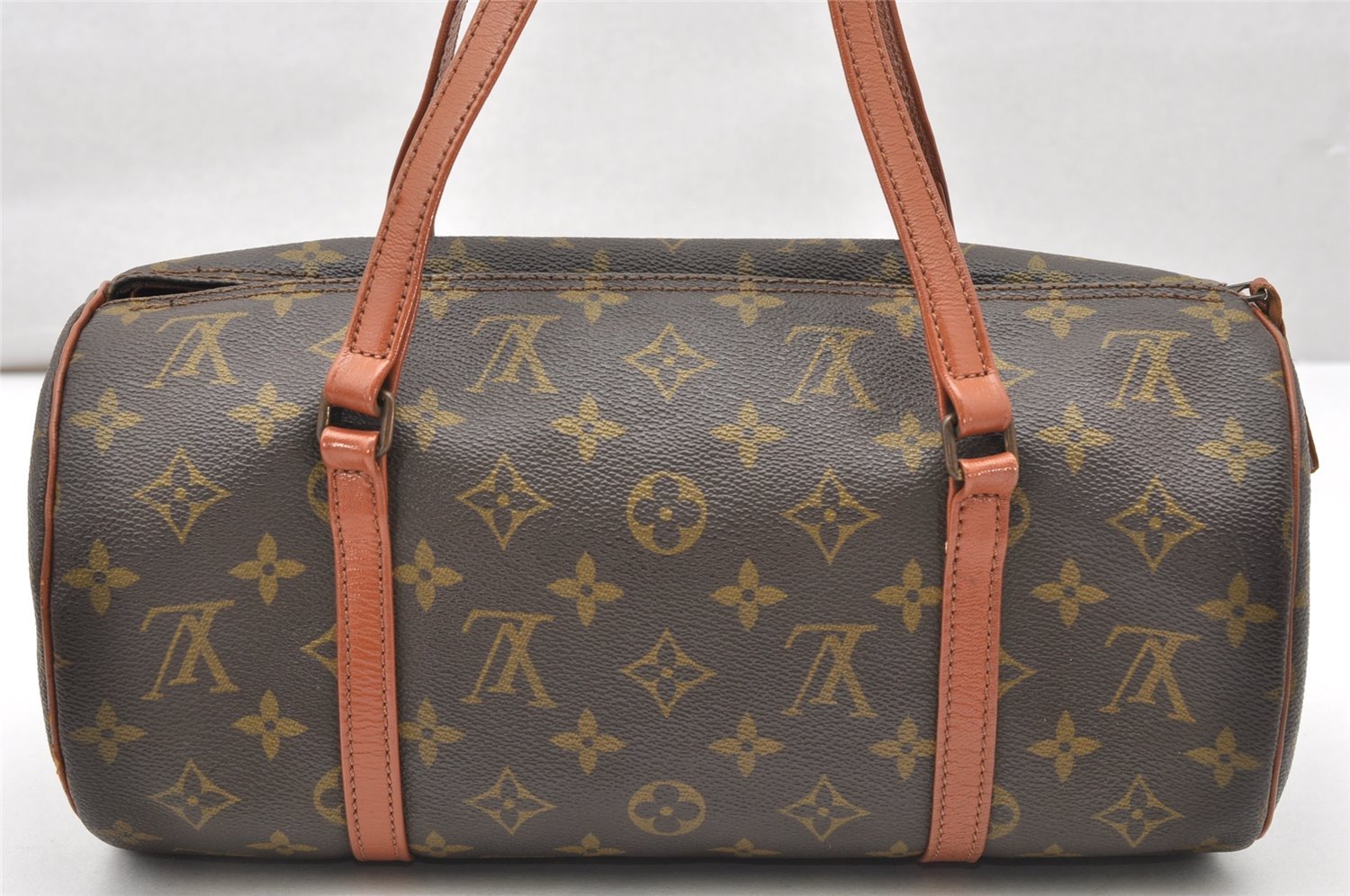 Authentic Louis Vuitton Monogram Papillon 30 Hand Bag Old Model LV Junk 5117K