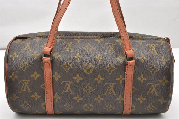 Authentic Louis Vuitton Monogram Papillon 30 Hand Bag Old Model LV Junk 5117K