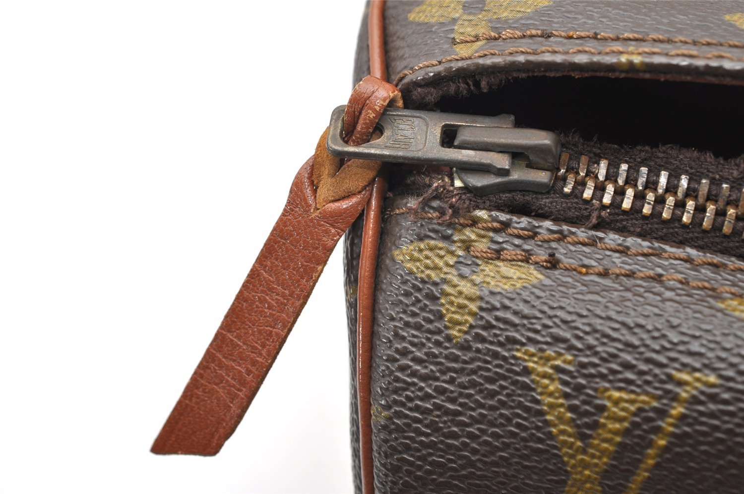 Authentic Louis Vuitton Monogram Papillon 30 Hand Bag Old Model LV Junk 5117K