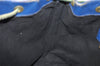 Authentic Louis Vuitton Epi Noe Bi-color Blue Green M44044 Drawstring Bag 5118I