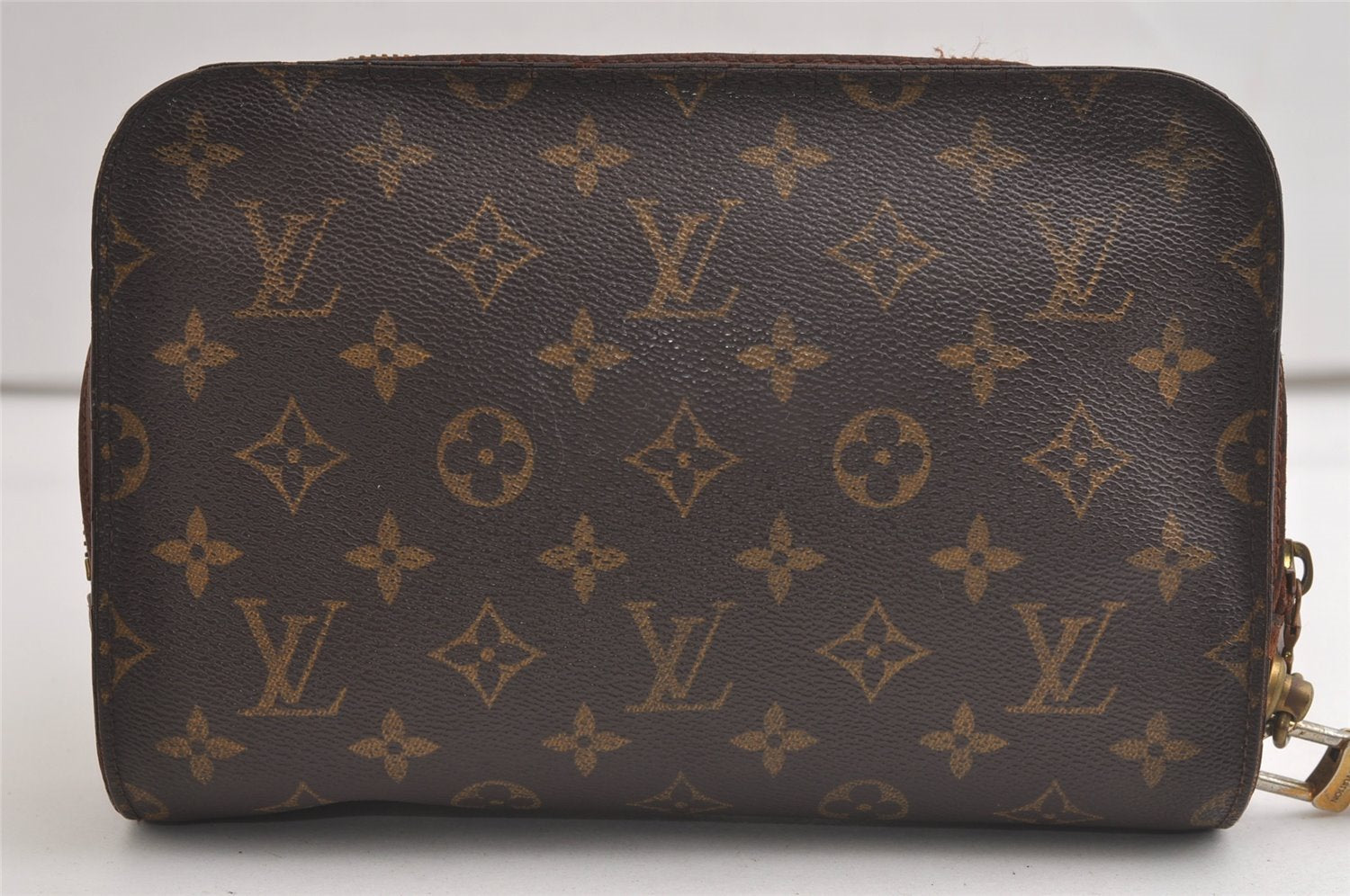 Authentic Louis Vuitton Monogram Orsay Clutch Hand Bag Purse M51790 LV 5118K