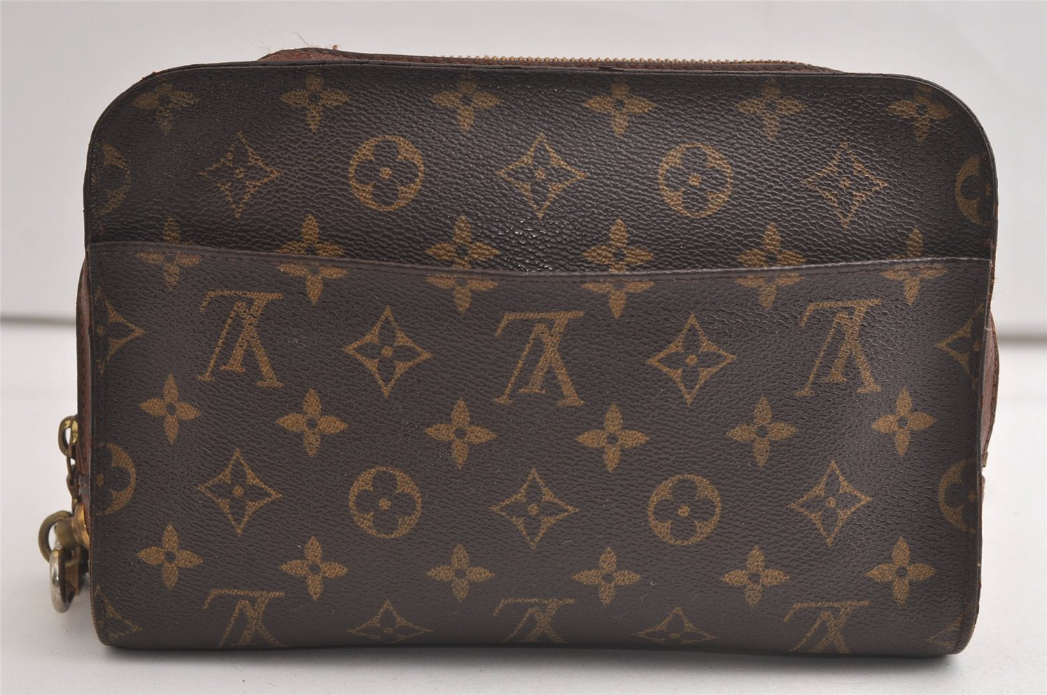 Authentic Louis Vuitton Monogram Orsay Clutch Hand Bag Purse M51790 LV 5118K