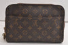 Authentic Louis Vuitton Monogram Orsay Clutch Hand Bag Purse M51790 LV 5118K