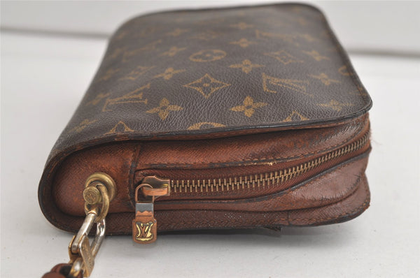 Authentic Louis Vuitton Monogram Orsay Clutch Hand Bag Purse M51790 LV 5118K