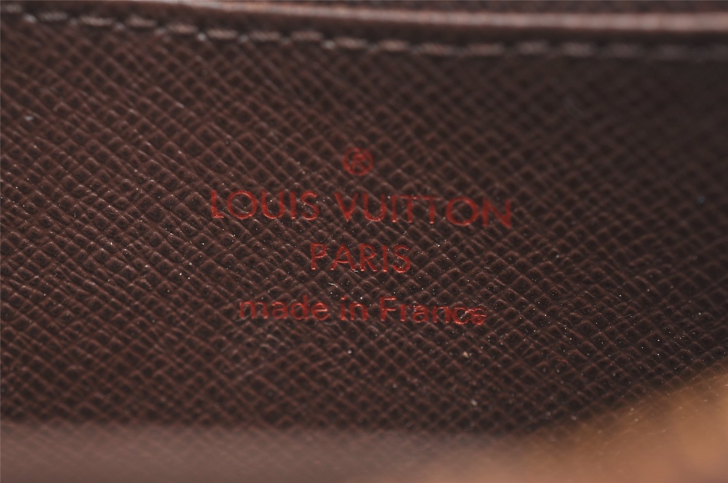 Authentic Louis Vuitton Damier Zippy Coin Purse Wallet N63070 LV Junk 5119J