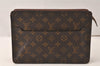 Authentic Louis Vuitton Monogram Pochette Homme Clutch Hand Bag M51795 LV 5119K