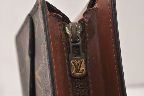 Authentic Louis Vuitton Monogram Pochette Homme Clutch Hand Bag M51795 LV 5119K