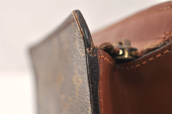 Authentic Louis Vuitton Monogram Pochette Homme Clutch Hand Bag M51795 LV 5119K