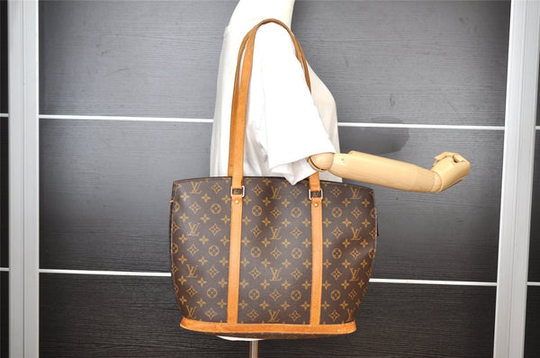 Authentic Louis Vuitton Monogram Babylone Shoulder Tote Bag M51102 LV 5120I