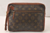 Authentic Louis Vuitton Monogram Pochette Sport Clutch Hand Bag Old Model 5120K