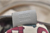 Authentic GUCCI Guccissima Abbey Shoulder Tote Bag GG Leather 189835 White 5121K