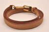 Authentic Louis Vuitton Leather Shoulder Strap Beige 38.8" LV 5122J