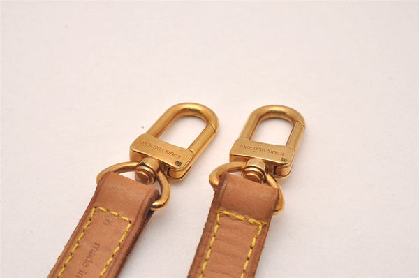 Authentic Louis Vuitton Leather Shoulder Strap Beige 38.8" LV 5122J