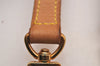 Authentic Louis Vuitton Leather Shoulder Strap Beige 38.8" LV 5122J