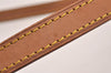 Authentic Louis Vuitton Leather Shoulder Strap Beige 38.8" LV 5122J