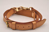 Authentic Louis Vuitton Leather Shoulder Strap Beige 35.4-42.5" LV 5123J