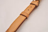 Authentic Louis Vuitton Leather Shoulder Strap Beige 35.4-42.5" LV 5123J