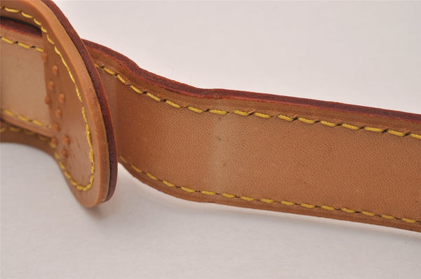 Authentic Louis Vuitton Leather Shoulder Strap Beige 35.4-42.5" LV 5123J