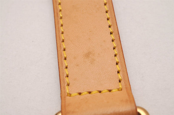 Authentic Louis Vuitton Leather Shoulder Strap Beige 35.4-42.5" LV 5123J