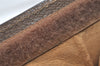 Authentic GUCCI Web Sherry Line Clutch Hand Bag Purse GG PVC Leather Brown 5124I