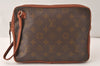 Authentic Louis Vuitton Monogram Pochette Sport Clutch Hand Bag Old Model 5124K