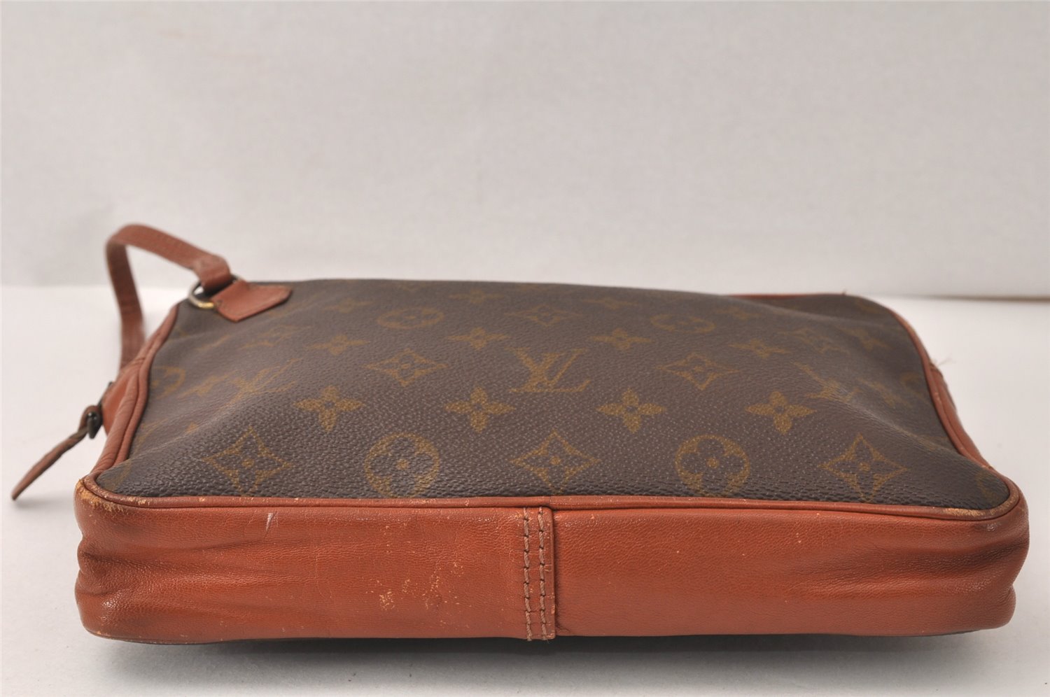 Authentic Louis Vuitton Monogram Pochette Sport Clutch Hand Bag Old Model 5124K