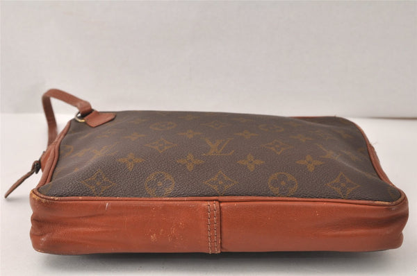 Authentic Louis Vuitton Monogram Pochette Sport Clutch Hand Bag Old Model 5124K