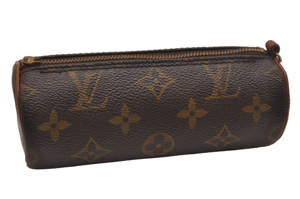 Authentic Louis Vuitton Monogram Papillon Pouch Old Model LV Junk 5125J