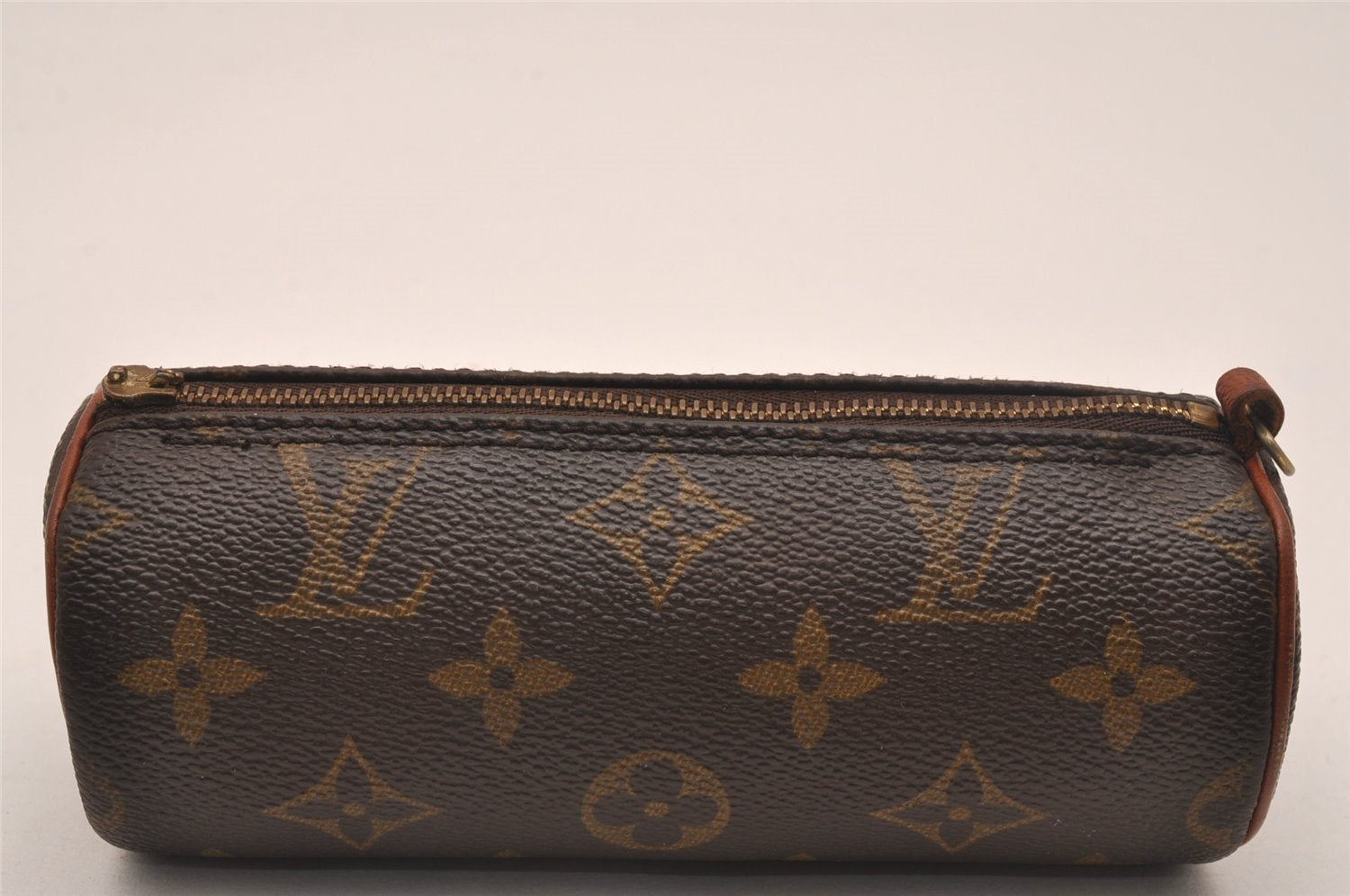 Authentic Louis Vuitton Monogram Papillon Pouch Old Model LV Junk 5125J