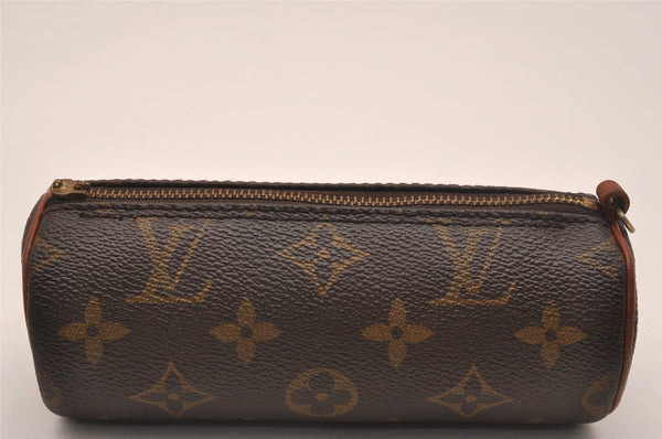 Authentic Louis Vuitton Monogram Papillon Pouch Old Model LV Junk 5125J