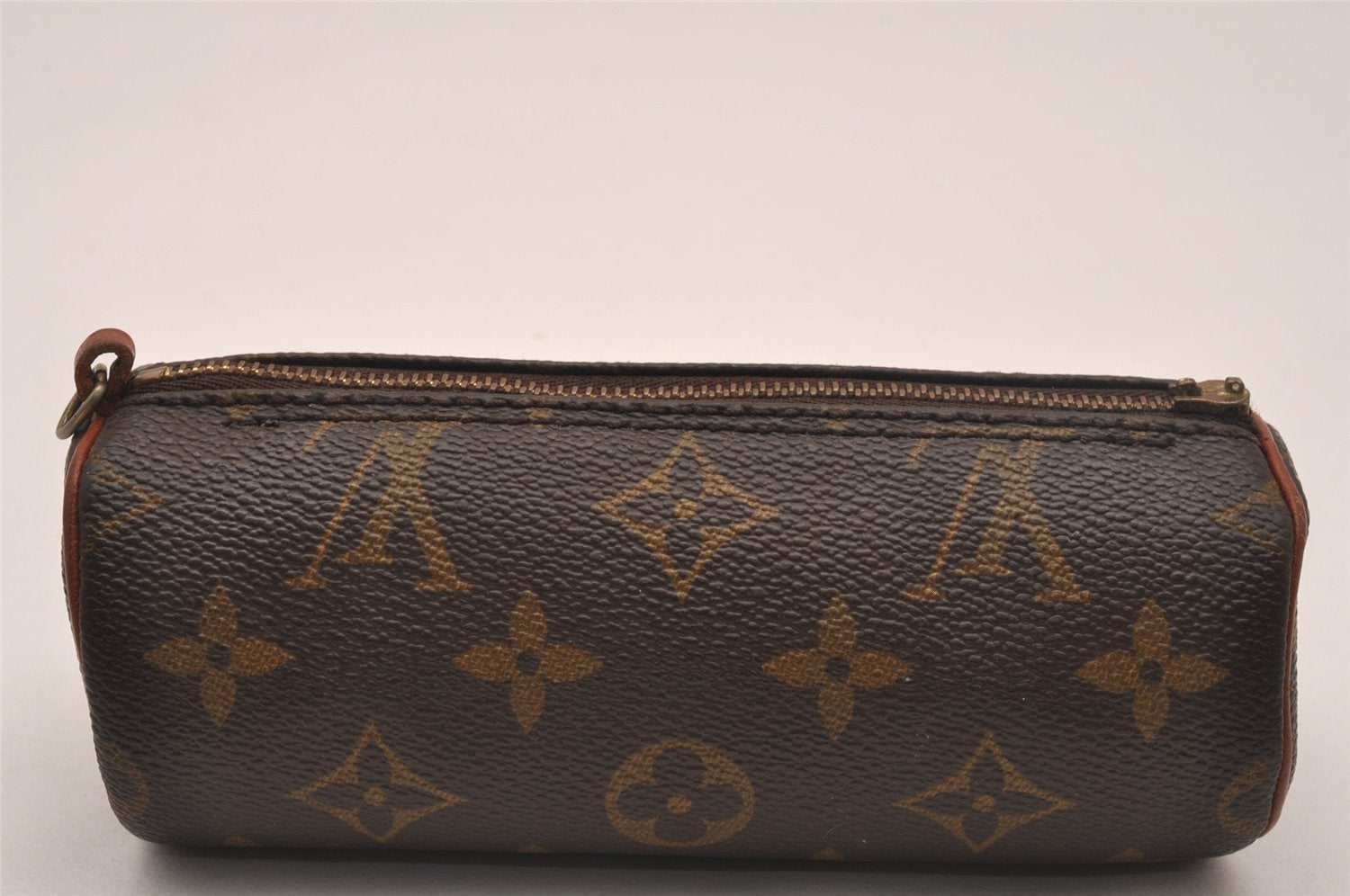Authentic Louis Vuitton Monogram Papillon Pouch Old Model LV Junk 5125J