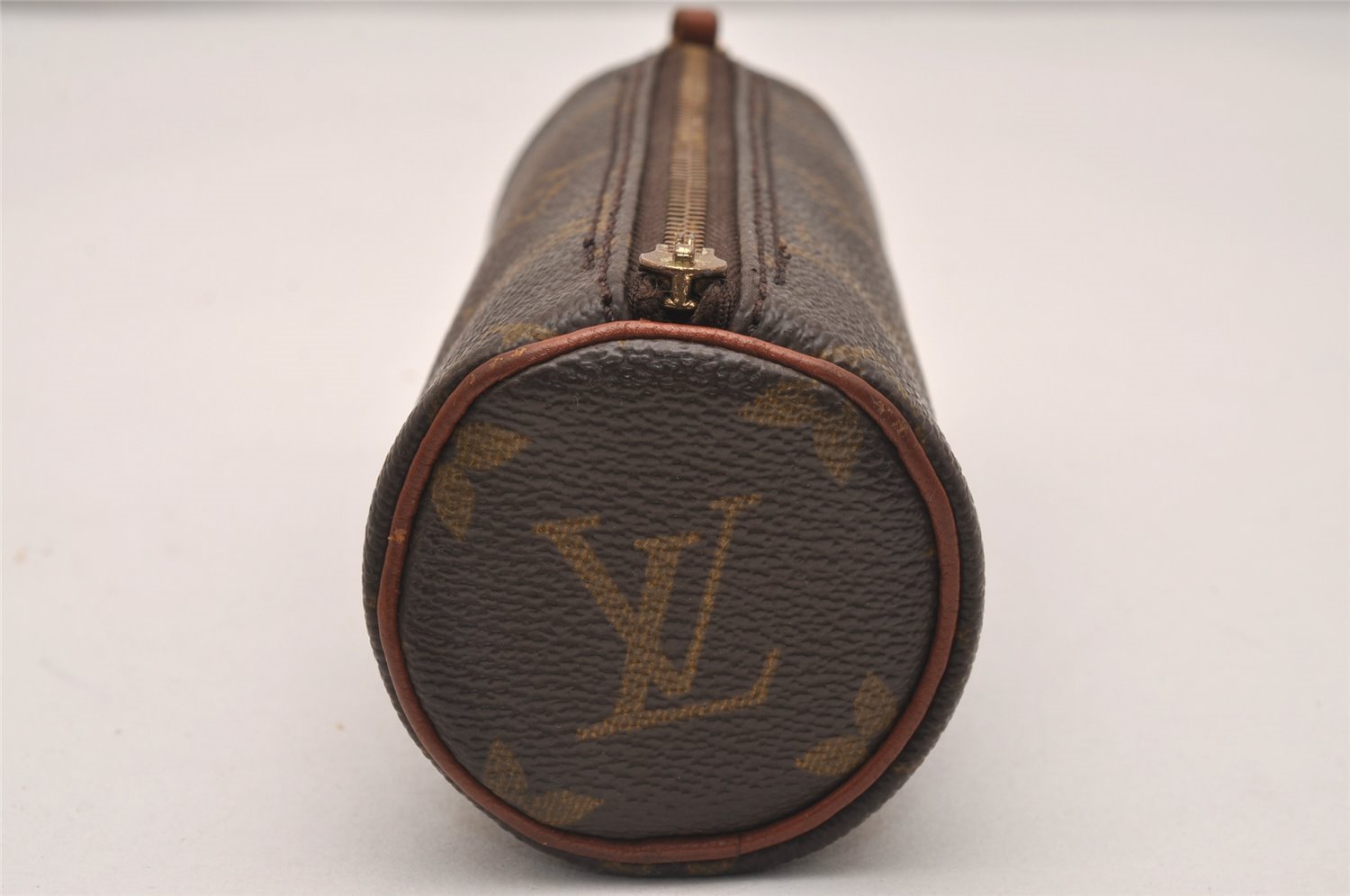 Authentic Louis Vuitton Monogram Papillon Pouch Old Model LV Junk 5125J