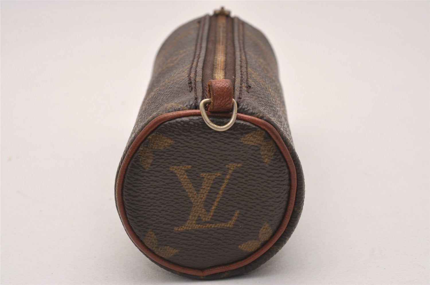 Authentic Louis Vuitton Monogram Papillon Pouch Old Model LV Junk 5125J