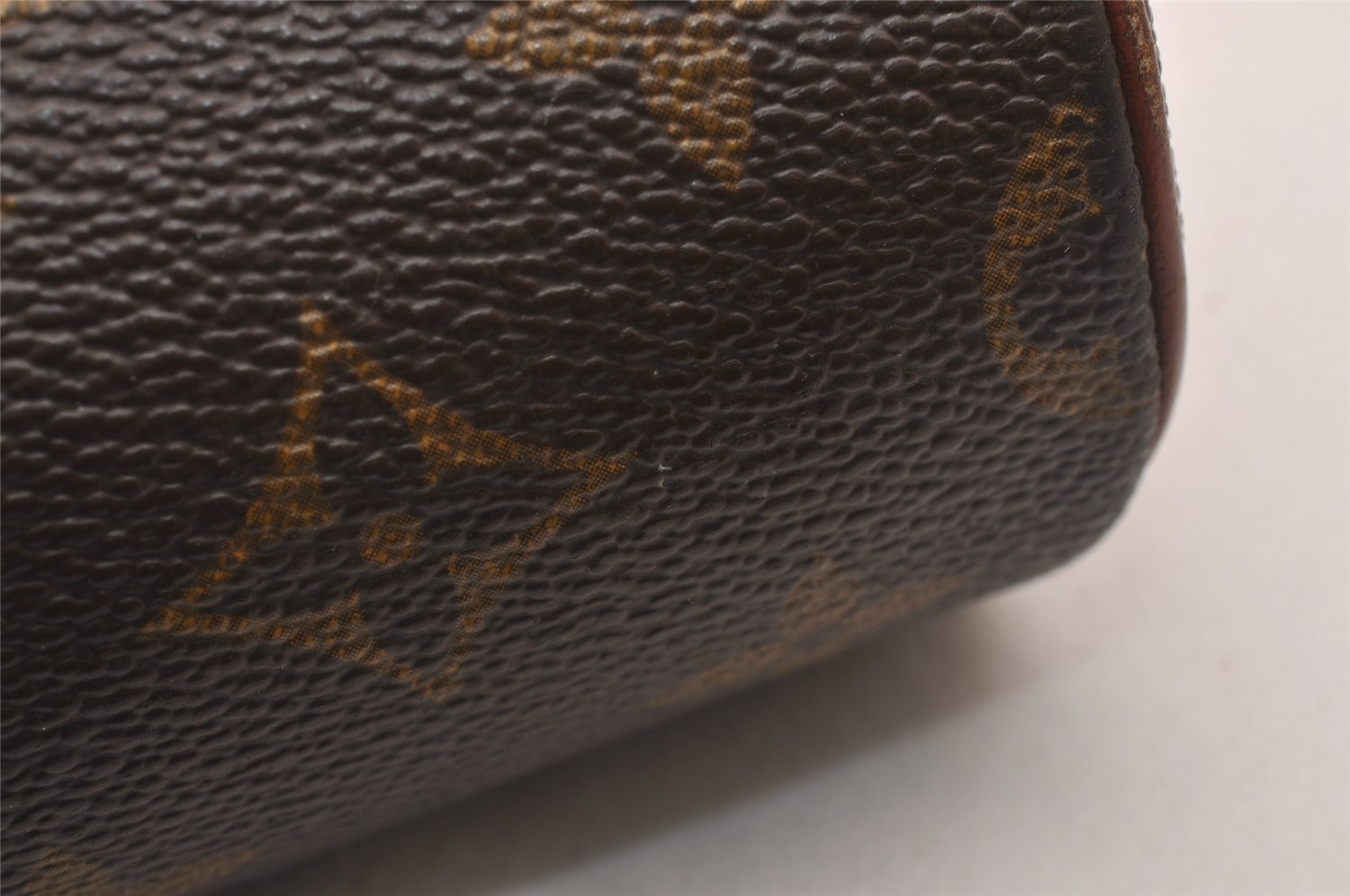 Authentic Louis Vuitton Monogram Papillon Pouch Old Model LV Junk 5125J