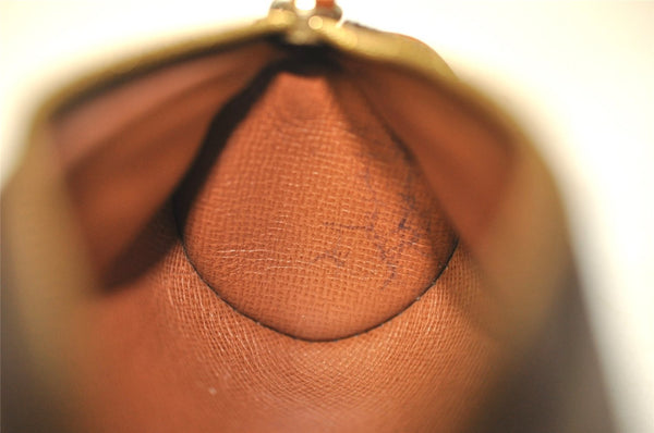 Authentic Louis Vuitton Monogram Papillon Pouch Old Model LV Junk 5125J