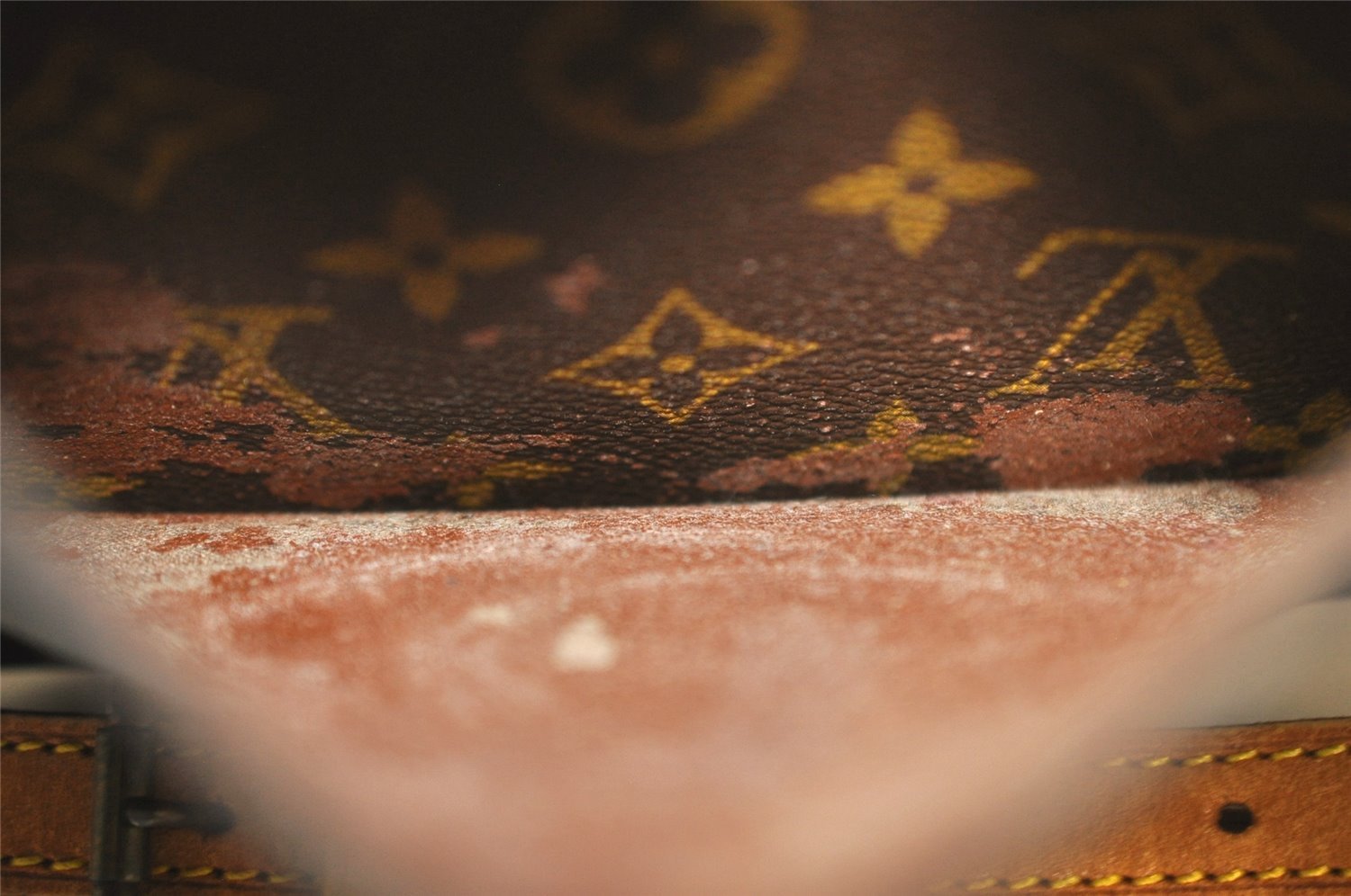 Authentic Louis Vuitton Monogram Saint Cloud MM M51243 Shoulder Cross Bag 5127I