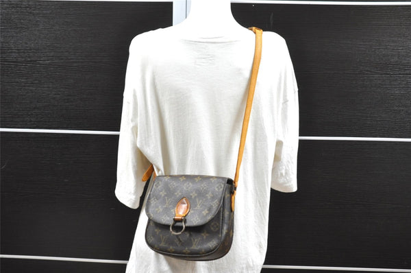 Authentic Louis Vuitton Monogram Saint Cloud MM M51243 Shoulder Cross Bag 5127I