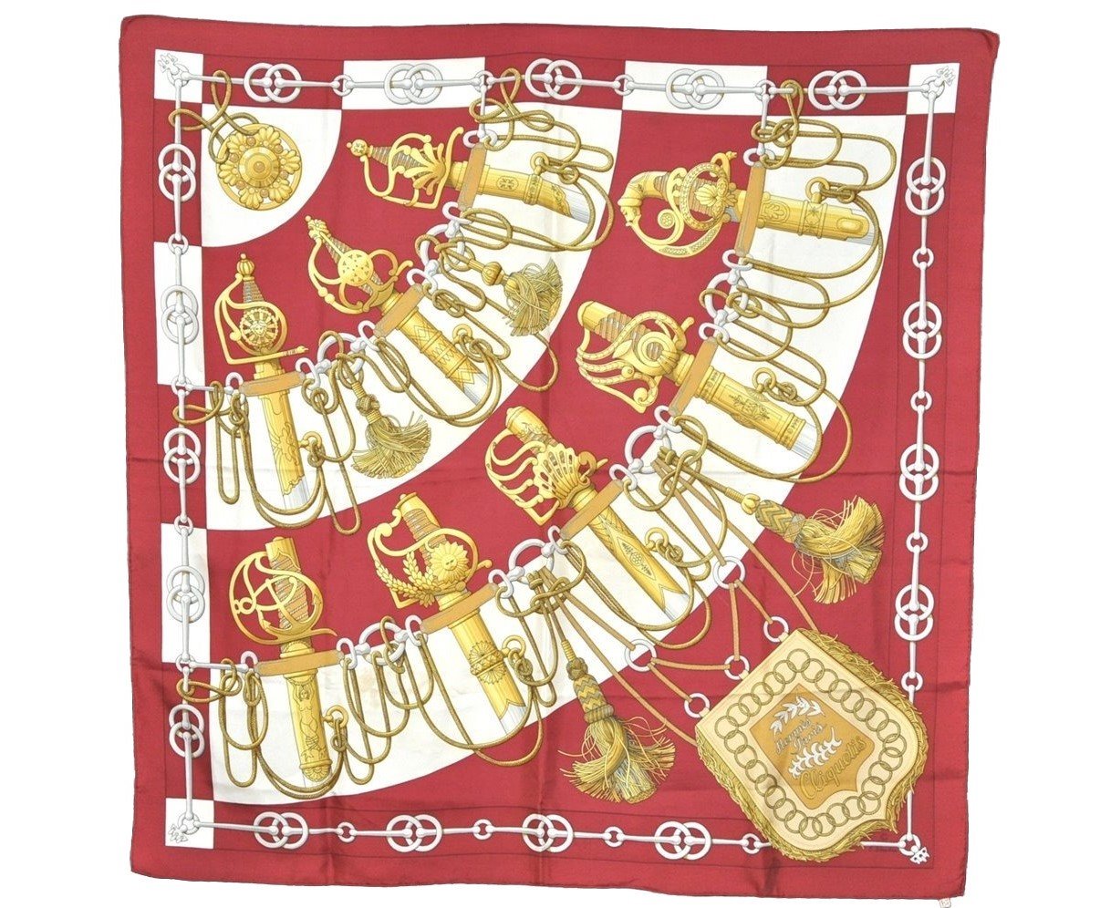 Authentic HERMES Carre 90 Scarf 