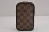 Authentic Louis Vuitton Damier Etui Okapi GM Camera Case Pouch N61737 LV 5129J