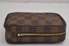 Authentic Louis Vuitton Damier Etui Okapi GM Camera Case Pouch N61737 LV 5129J