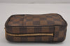 Authentic Louis Vuitton Damier Etui Okapi GM Camera Case Pouch N61737 LV 5129J
