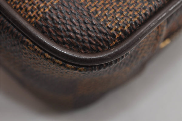 Authentic Louis Vuitton Damier Etui Okapi GM Camera Case Pouch N61737 LV 5129J