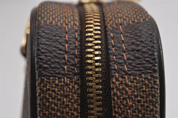 Authentic Louis Vuitton Damier Etui Okapi GM Camera Case Pouch N61737 LV 5129J