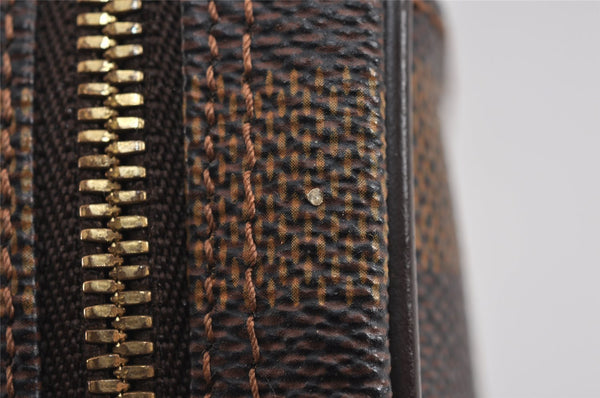 Authentic Louis Vuitton Damier Etui Okapi GM Camera Case Pouch N61737 LV 5129J