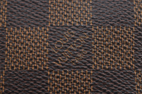 Authentic Louis Vuitton Damier Etui Okapi GM Camera Case Pouch N61737 LV 5129J