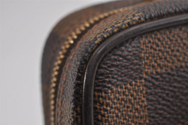 Authentic Louis Vuitton Damier Etui Okapi GM Camera Case Pouch N61737 LV 5129J